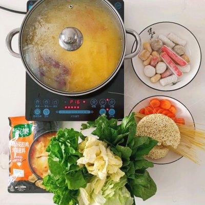 花胶鸡火锅的制作方法，火锅花胶鸡汤的做法（让人闻香止步的金汤花胶鸡火锅）