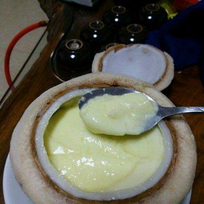 椰青怎么吃，椰青怎么吃怎么打开（棷青炖蛋<椰青喝完了）