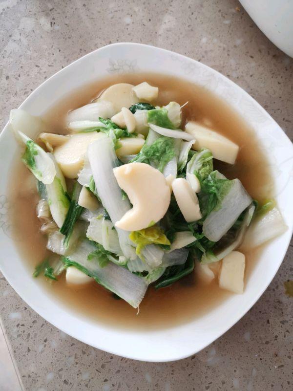 快菜怎么做好吃，清炒快菜家常做法（自制玉子豆腐炒快菜）