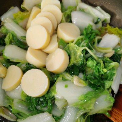 快菜怎么做好吃，清炒快菜家常做法（自制玉子豆腐炒快菜）