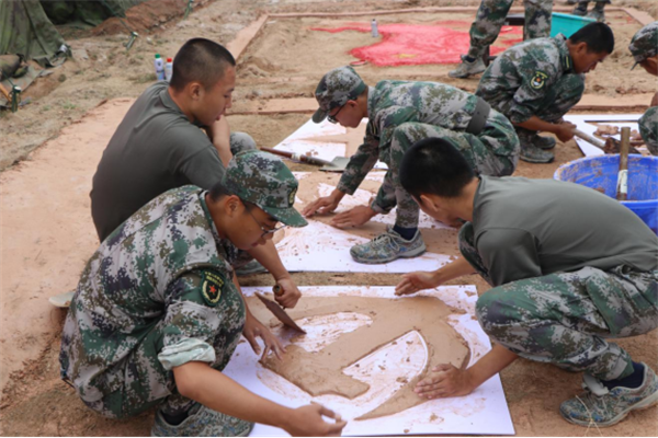 把你的心我的心串一串啊哈哈哈，把你的心 我的心串一串（我们的拉练日记①图片）