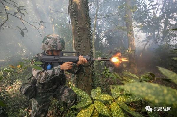 负隅顽抗造句，用负隅顽抗造一个句子（装甲步兵排攻坚作战场面震撼）