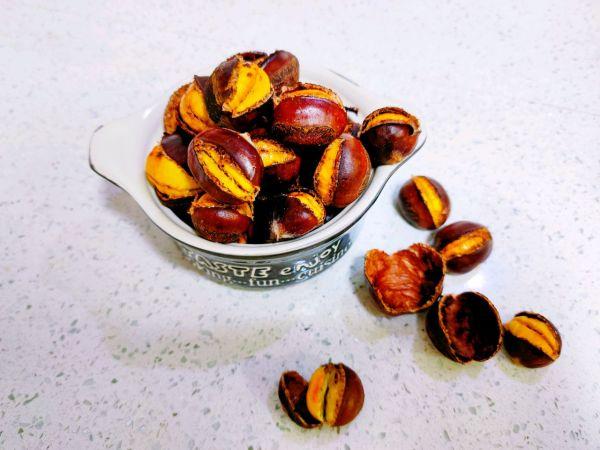 空气炸锅烤板栗要放油吗，空气炸锅板栗不放油可以吗（<烤箱版>烤栗子～低糖低脂个个爆口）