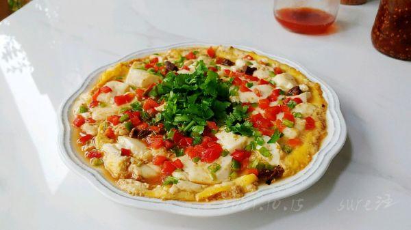 白豆腐家常菜的做法，白豆腐怎样做（香香彩蛋嫩豆腐，全家都爱吃）