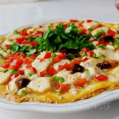 白豆腐家常菜的做法，白豆腐怎样做（香香彩蛋嫩豆腐，全家都爱吃）