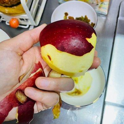 怎么做苹果蛋挞，自制水果蛋挞（葡萄干苹果蛋挞<家庭版>）