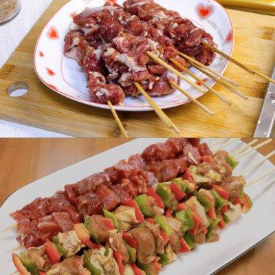 怎么用烤箱烤串，怎么用烤箱烤串好吃（烤箱自制版烤串一天不吃就馋）