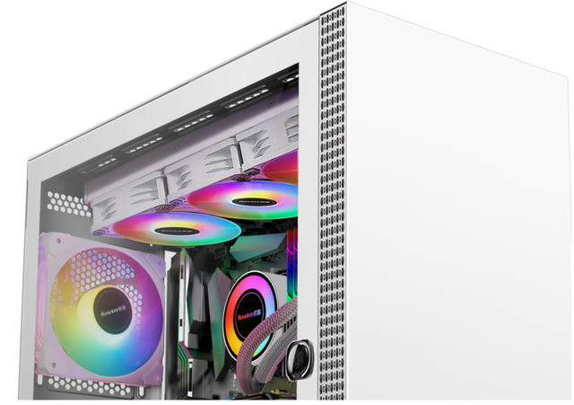 机箱风扇尺寸，机箱风扇尺寸怎么量（航嘉GX780R魔戒机箱+GX360S大白鲨水冷散热器测评）