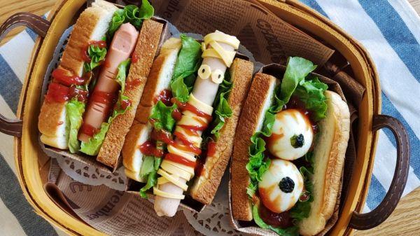 万圣节吃什么好吃的，万圣节三明治来啦