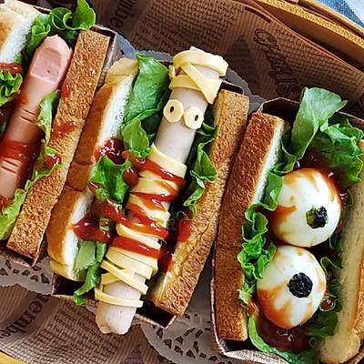 万圣节吃什么好吃的，万圣节三明治来啦