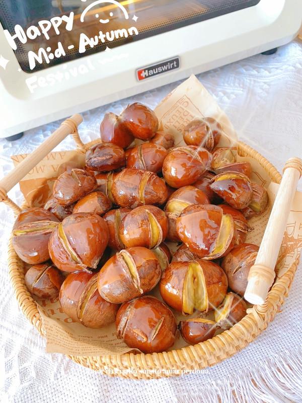 烤箱烤板栗要用什么火 烤板栗的具体做法，烤箱烤板栗要用什么火（三分钟做好蜂蜜烤板栗）