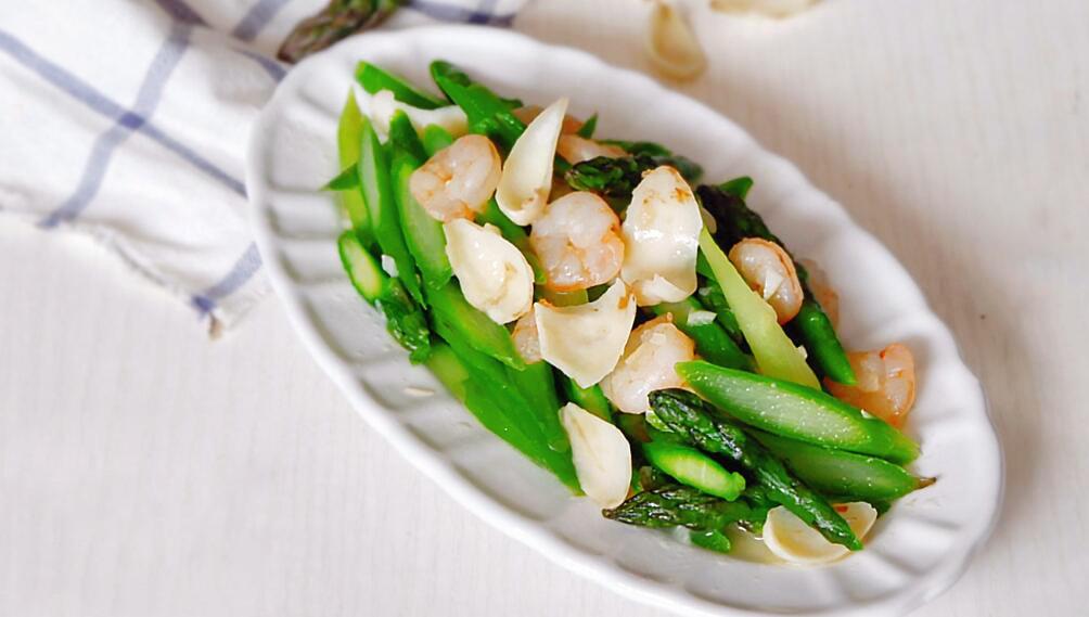 圖片[7]-【蘆筍百合炒蝦仁】做法步驟圖 營養全保留 全家人都愛吃-起舞食譜網