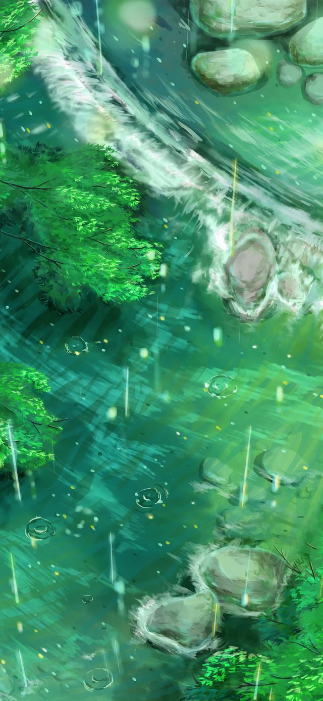 动漫照片，动漫照片男生霸气（分享一些好看的治愈系动漫插画壁纸图片）