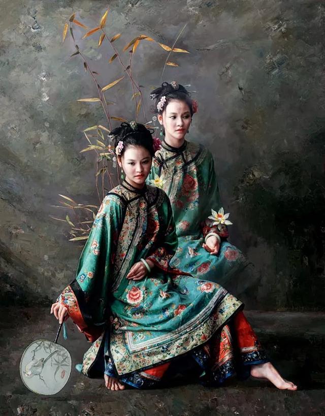 著名油画家,中国当代十大油画家(谁说不能用油画来画中国传统女子) 著名油画家,中国当代十大油画家(谁说不能用油画来画中国传统女子)