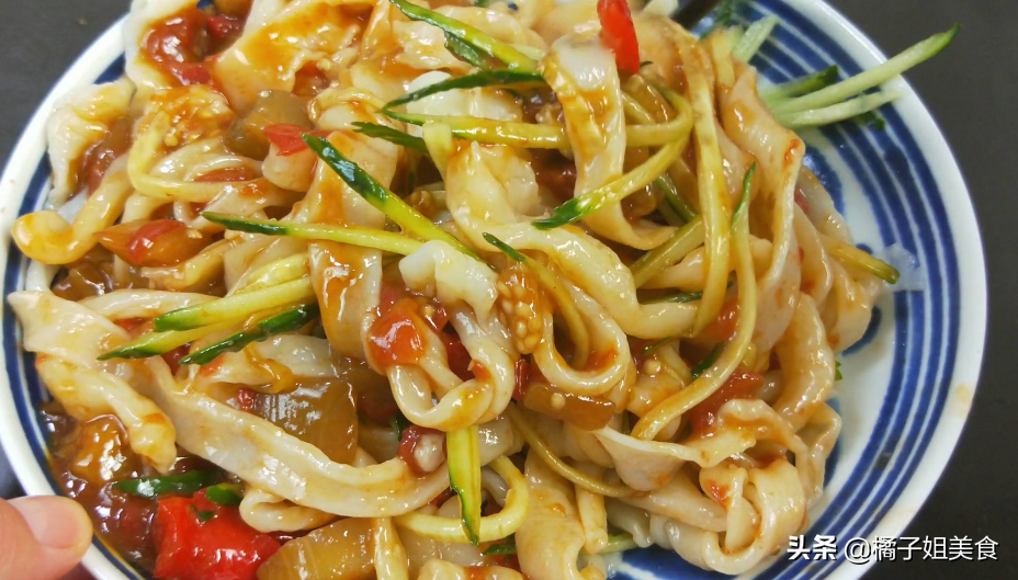 圖片[9]-懶人手工面條做法 一個不用搟面不用刀切 非常的勁道-起舞食譜網