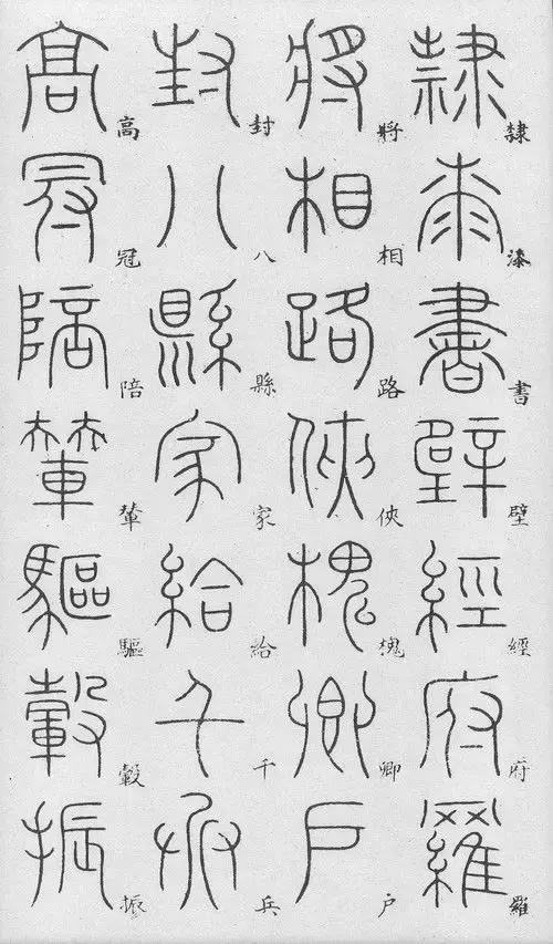 匡怎么读，颐怎么读 拼音（李阳冰篆书《千字文》）