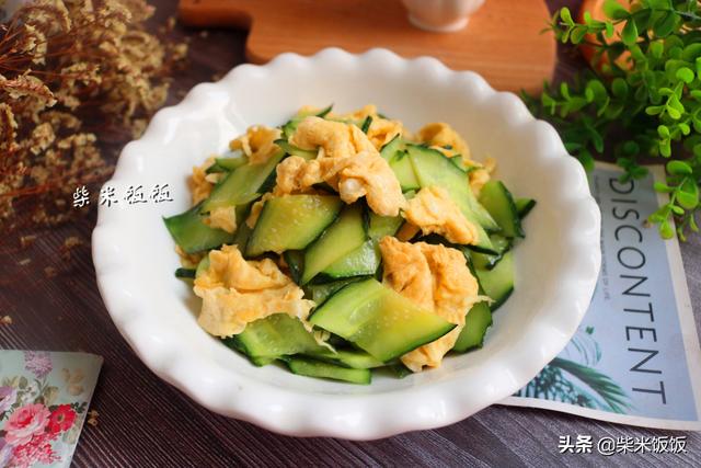家常鸡蛋炒黄瓜做法大全，黄瓜清脆不出水