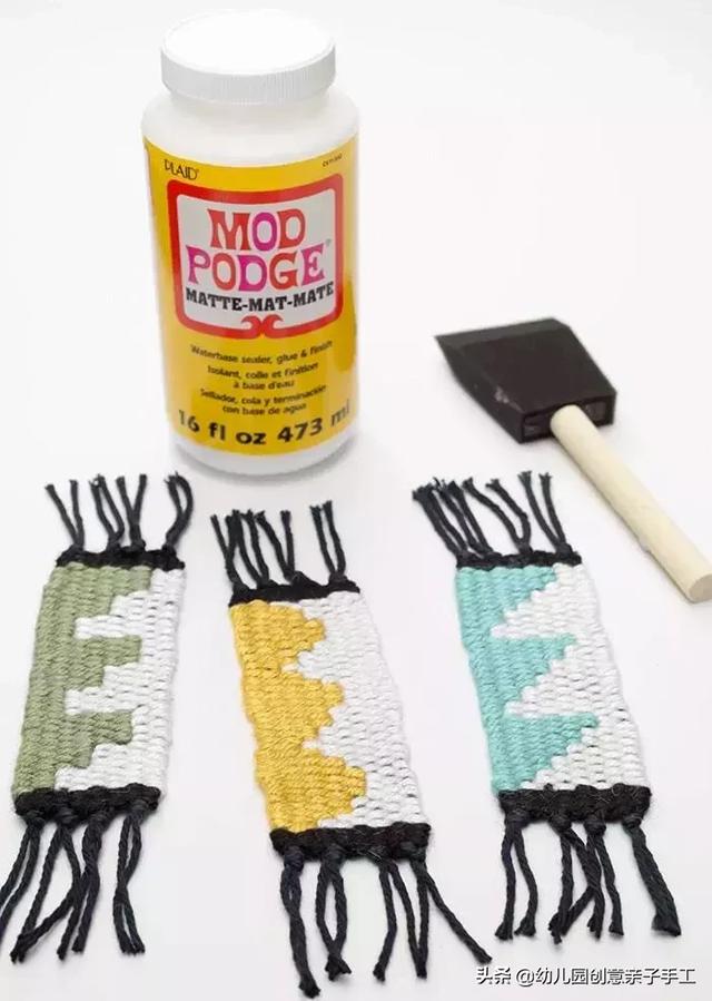 创意书签制作方法，阅读书签制作（毛线创意手工-杯垫、书签和挂饰）