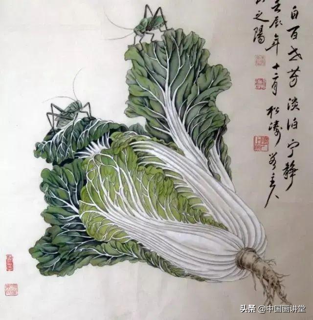 如何学国画，国画入门教学（新手进来，国画画法过程）