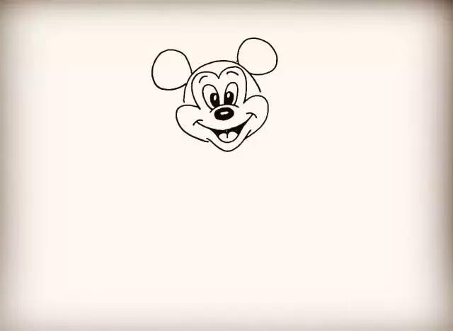 大耳朵图图简笔画，简笔画大耳朵图图简单画法（迪斯尼经典动画之米奇、米老鼠最简单的画法）