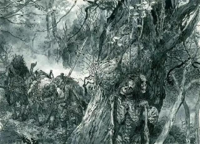 西游记狮驼岭真正的样子，这才是真正的狮驼岭，尸山血海