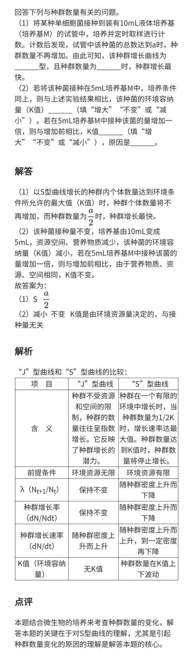 种群的数量特征，种群最基本的数量特征是什么（今日高考典例题型分享--种群特征与数量变化）