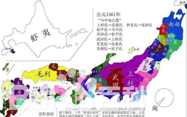 日本战国时期人物对照表，日本战国那些被吹上天的战将。绰号起的都挺响