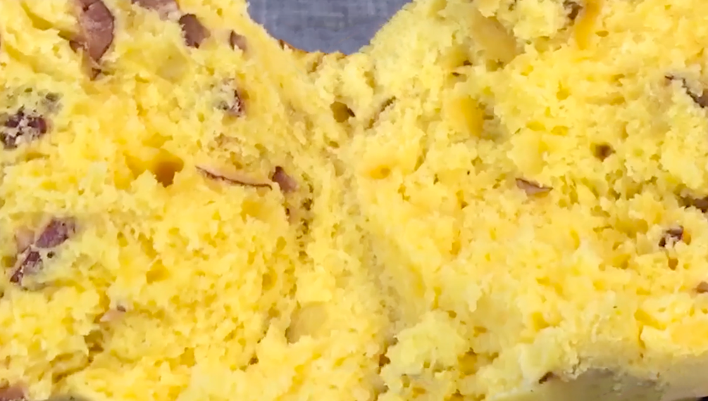 图片[8]-【橘子蒸糕】做法步骤图 蓬松暄软 孩子特爱吃-起舞食谱网