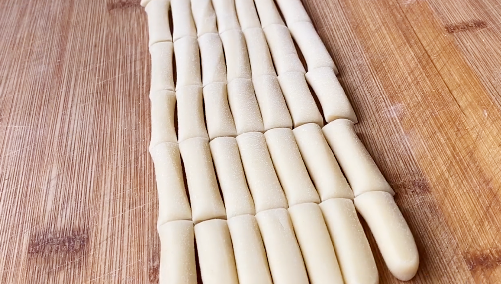 圖片[4]-【芝麻條】做法步驟圖 教你在家做 香甜酥脆特簡單-起舞食譜網