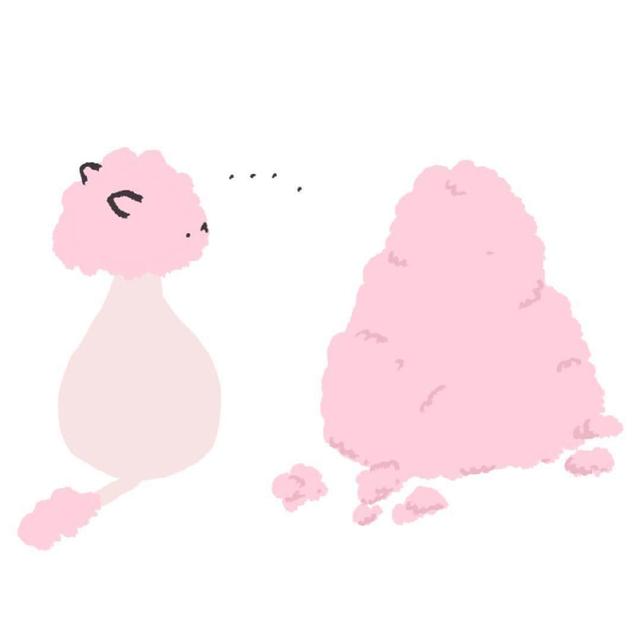 随便沫：可爱粉红猫，微信头像，随便沫：可爱粉红猫（好可爱的说）