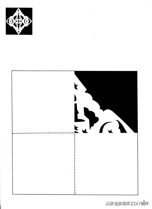 100种剪纸窗花教程图解，窗花剪纸教程图解（40多种雪花窗花剪纸图案）