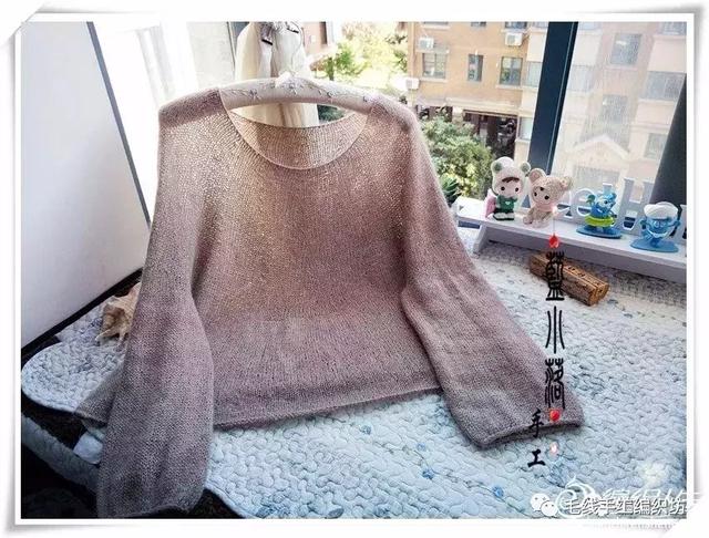 毛衣空心针怎么织，毛衣的空心针怎么织（编织达人都爱的轻薄马海毛衣）