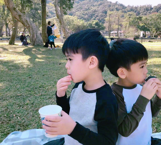 林志颖的儿子叫什么名，林志颖儿子叫什么名字（但俩孩子身高相差太多）