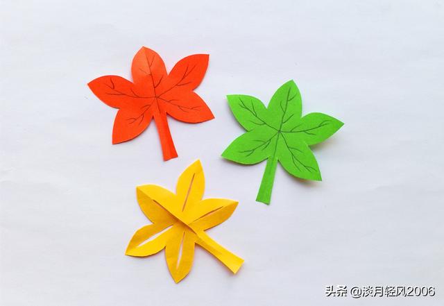 儿童剪纸窗花,手工剪纸窗花(一张纸剪出好看的枫叶)