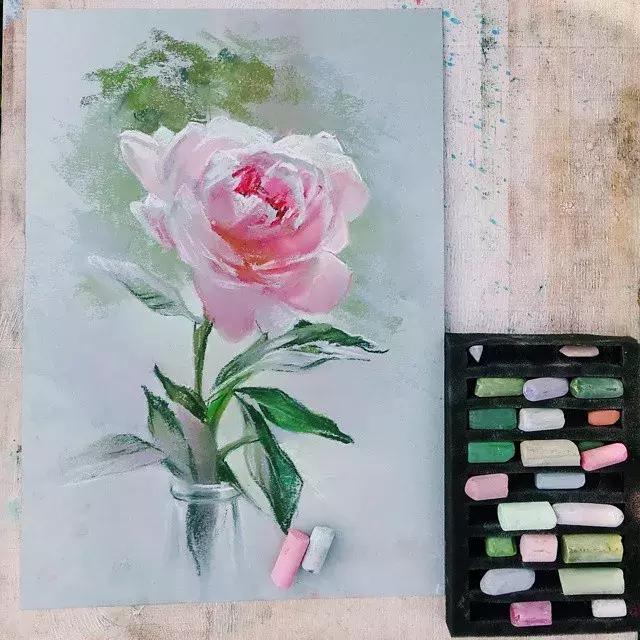 粉笔的成分是什么，粉笔界的劳斯莱斯（色粉笔用对了技法原来可以这么美）