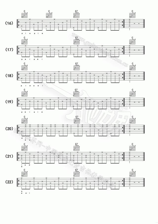 吉他五根弦是什么音，吉他的五根弦（每天练习吉他所做的基本功是什么）