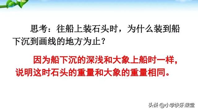 称象的办法有哪些，什么简单的办法来称象（小学语文部编版二年级上册第4课《曹冲称象》知识点+图文解读）