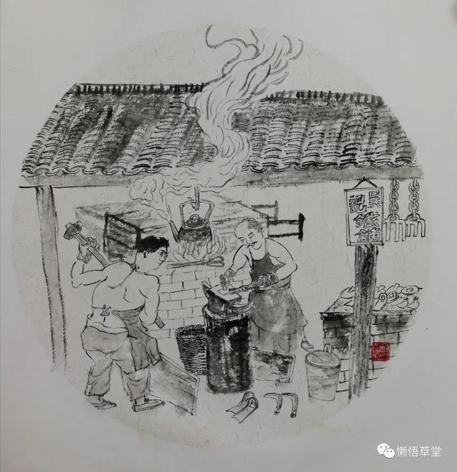 打铁是什么意思，梦见打铁是什么意思（铁匠<打铁>）