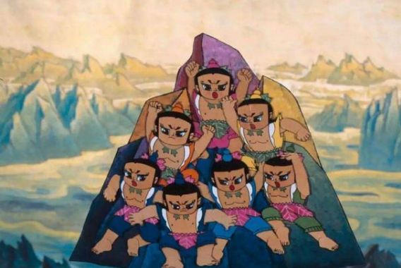 葫芦娃图片大全，葫芦娃.（七葫芦娃长大后）