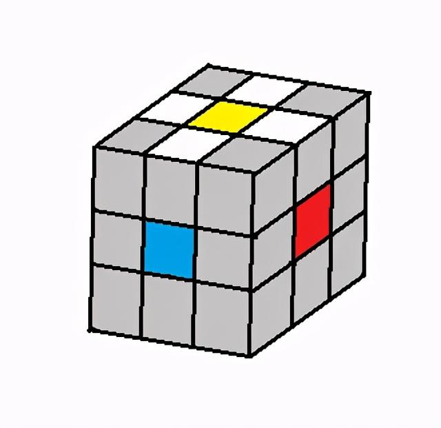 魔方第一层公式，魔方第一层快速形成立体十字（只用两条公式复原魔方）