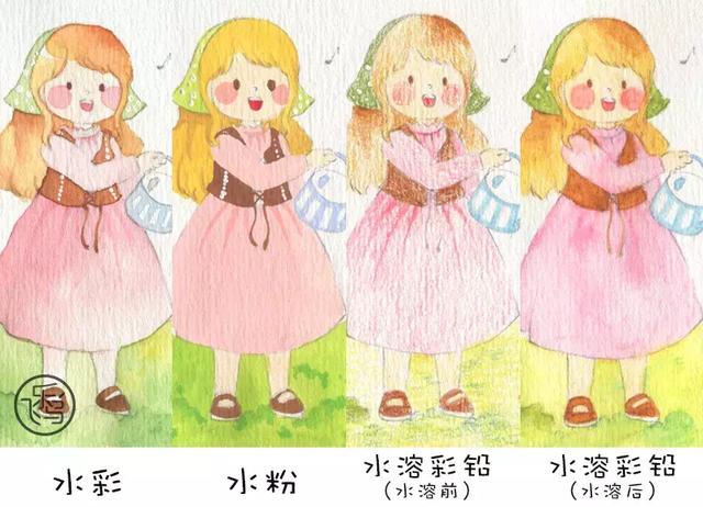 固体水粉和固体水彩的区别，固体水粉和固体水彩的区别在哪里（别再问我水彩和水粉有啥不一样）