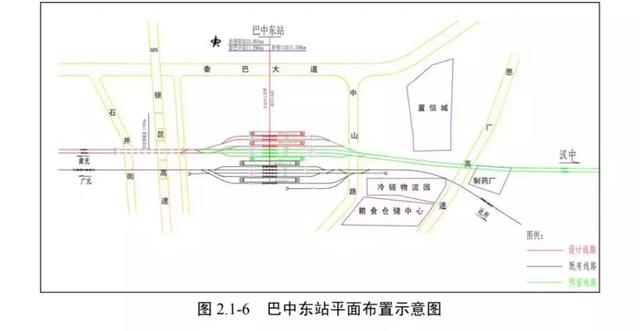 兰渝高铁南充南段走向，汉巴南铁路南充至巴中段线路图、站点曝光