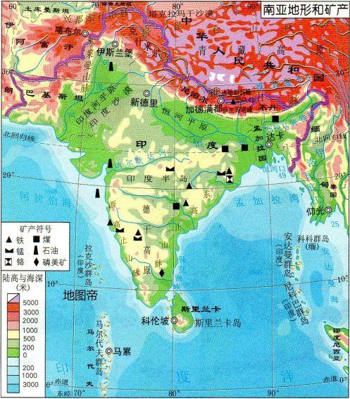 孟加拉湾地理位置,孟加拉湾地图(孟加拉湾地形图)