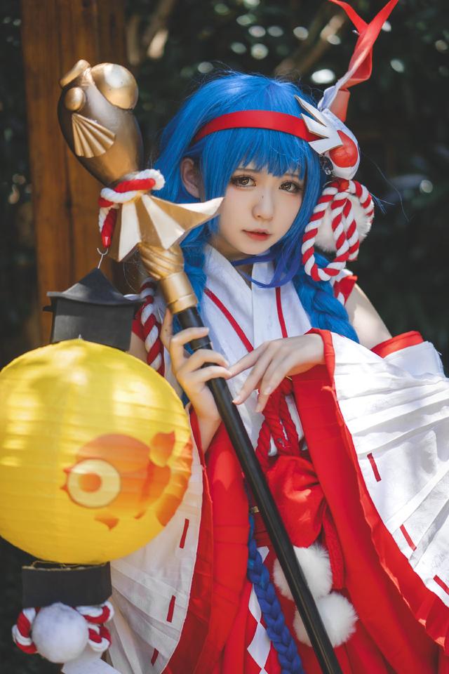 王者大乔动漫图片，大乔的动漫图片（三组不错的国产游戏《王者荣耀》角色“大乔”COSPLAY作品欣赏）