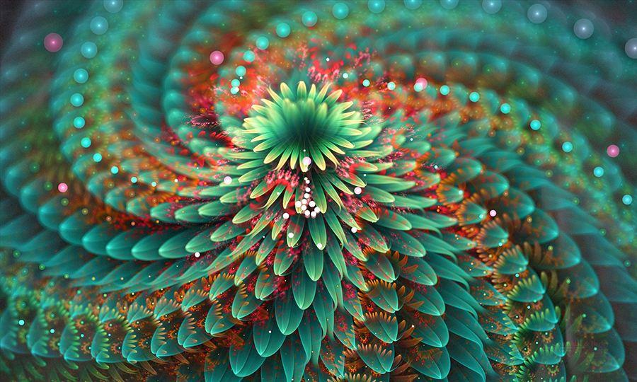 分形艺术照的特点，艺术照分什么风格（分形艺术插图，美！）