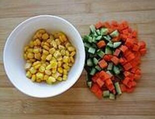 圖片[3]-【三色蝦仁】做法步驟圖 孩子常吃長高個 抵抗力好-起舞食譜網