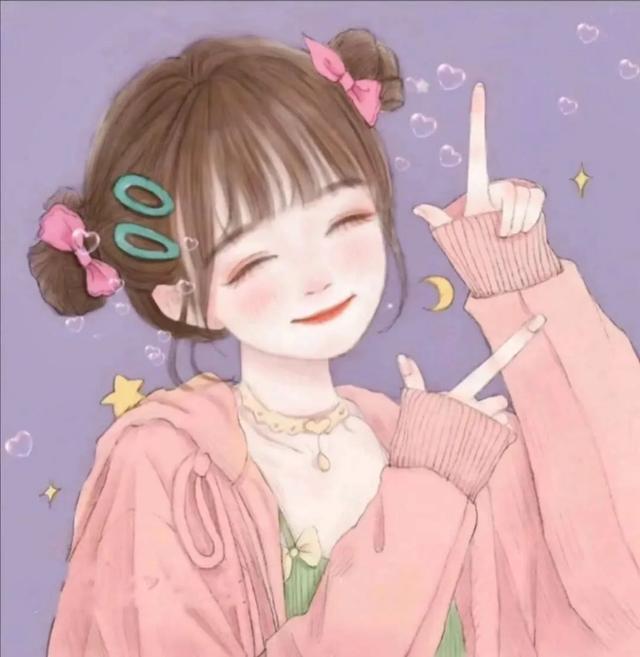 闺蜜头像可爱卡通呆萌，卡通可爱闺蜜头像微信（可爱卡通头像）