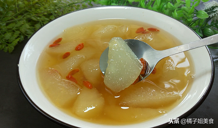 【川贝冰糖雪梨】做法步骤图 止咳化痰 做法配方详细-起舞食谱网