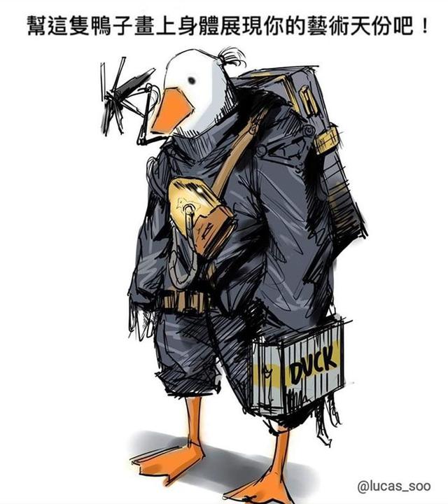 泰坦尼克号简笔画，泰坦尼克号简笔画怎么画（最近很火的“画鸭子挑战”）