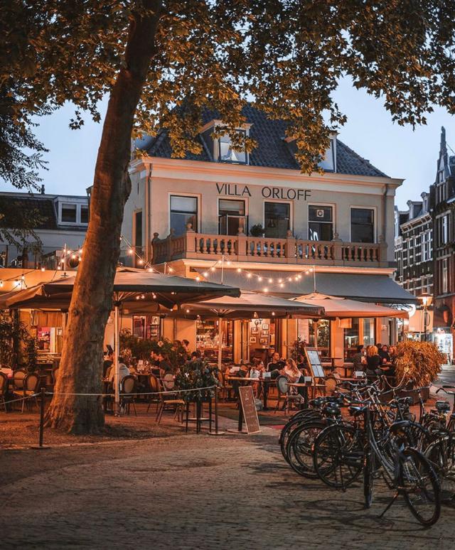 欧美图片街景美图日落，欧美夕阳图片（欧洲街头黄昏日常）